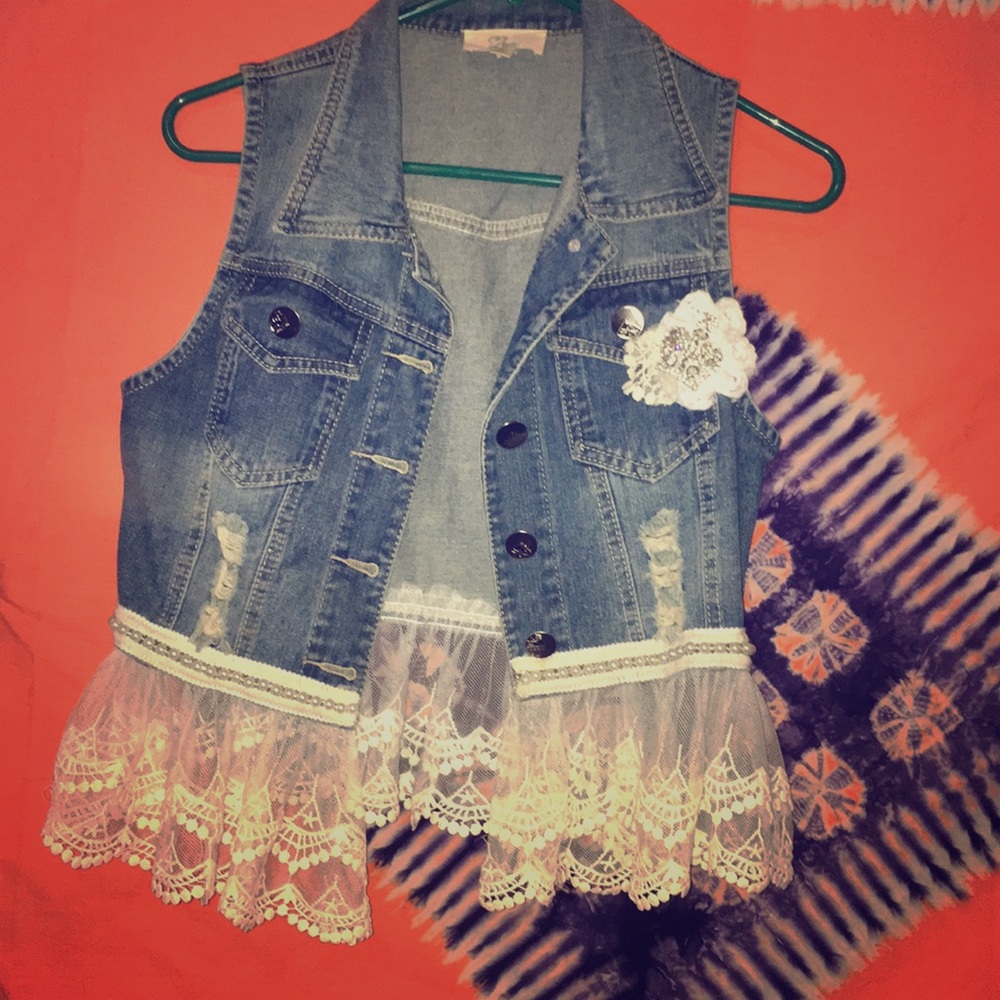 Cowgirl type vest